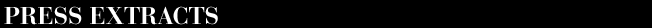 Press Extracts