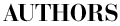 Participating Authors